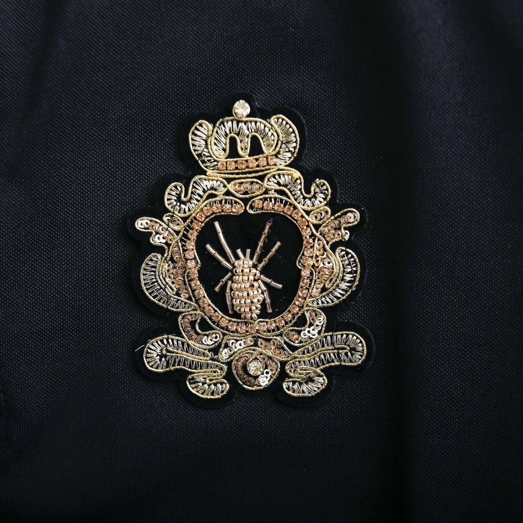 Áo phông nam có cổ Logo Ong, áo polo nam cao cấp logo đá Ong