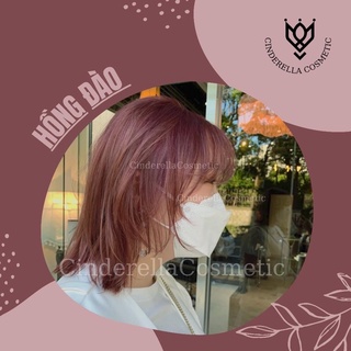(KHÔNG TẨY) Thuốc nhuộm tóc HỒNG ĐÀO