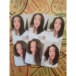 Card bo góc red velvet irene the reve festival day 2 rin 4 ô