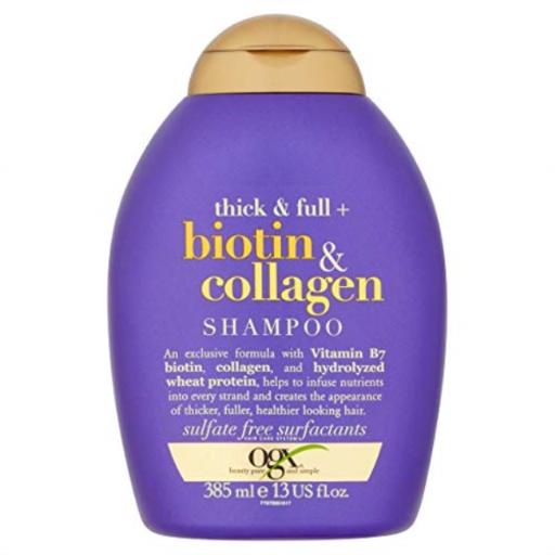 Dầu Gội Giảm Rụng Tóc OGX Biotin &amp; Collagen 385ml