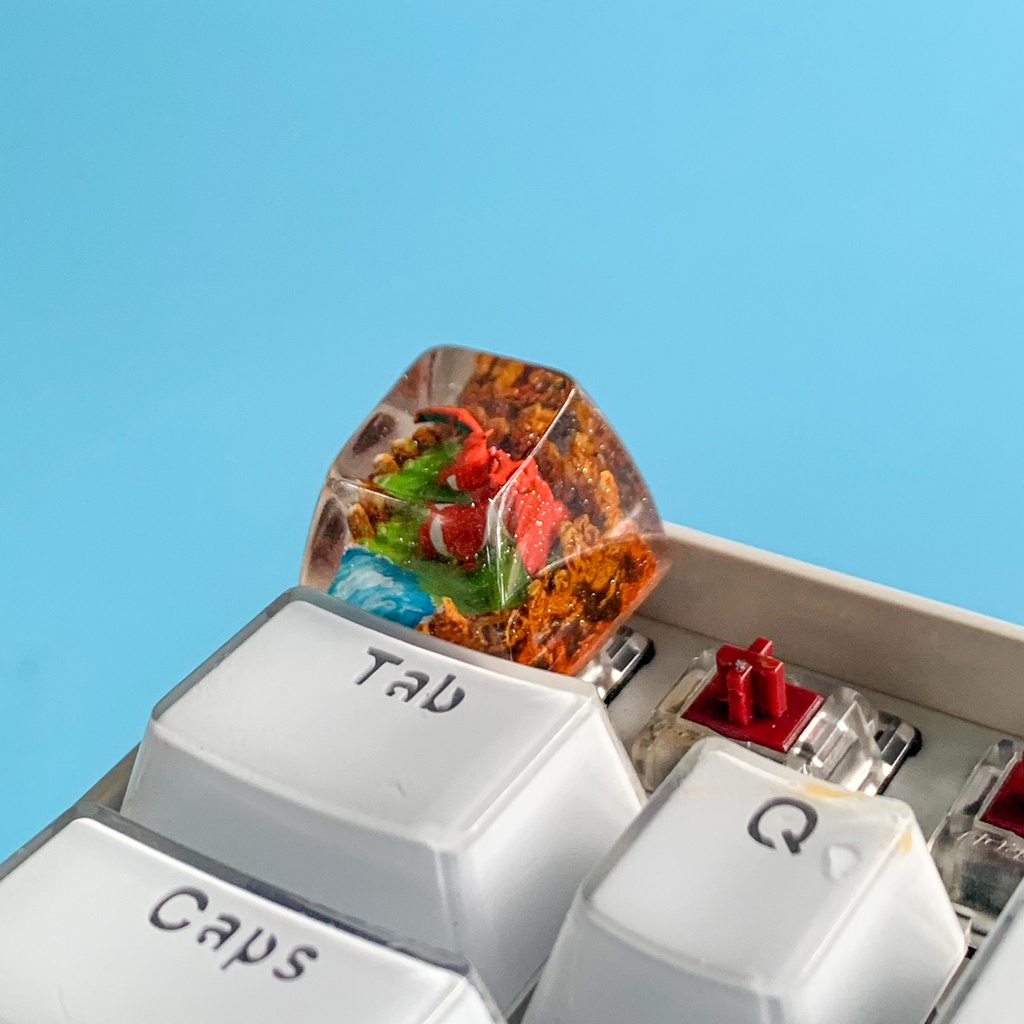 Nút bàn phím cơ máy tính - Artisan keycap - Pokemon Keycap - Resin keycaps