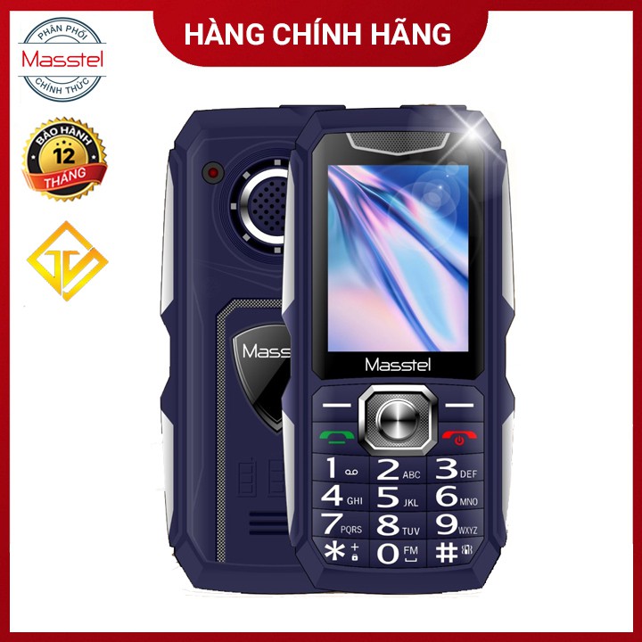 Điện thoại Masstel Play 50 pin siêu trâu, Loa to, giá siêu rẻ - Hàng chính hãng - Bảo hành 12 tháng