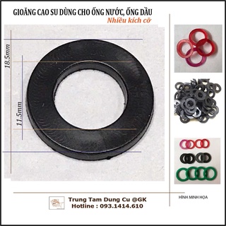 Combo gioăng cao su, vòng đệm cao su, ron ống nước
