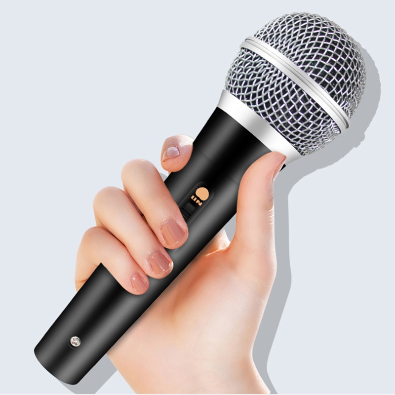 Micro Dynamic Vocal Có Dây Với Công Tắc Bật Tắt Phù Hợp Với Spea