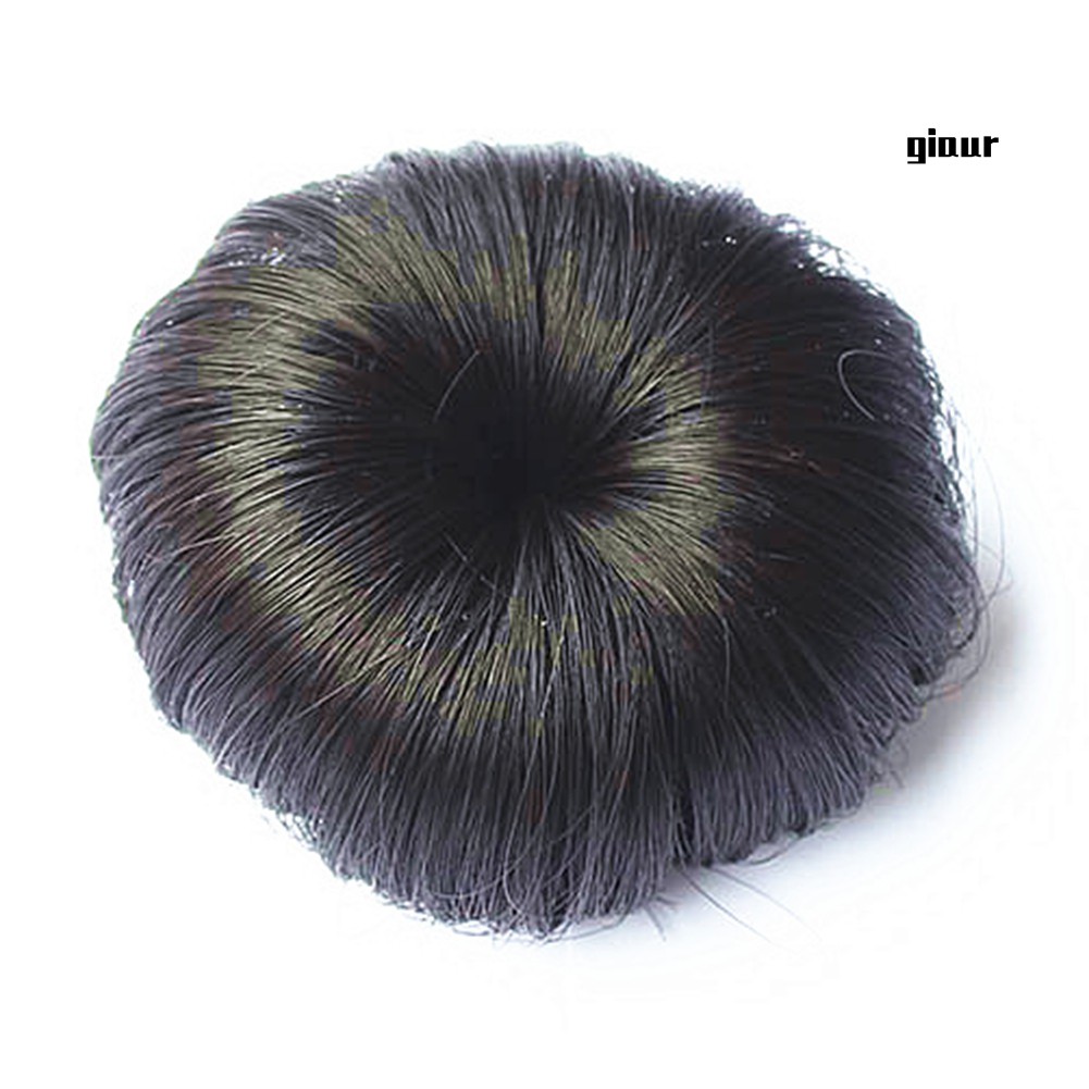 Búi Tóc Giả Xoăn Gợn Sóng Cho Bé Gái