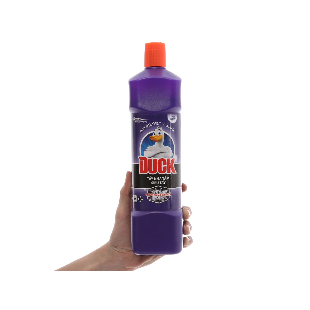 Nước tẩy nhà tắm Duck Mr Muscle Siêu tẩy chai 900ml