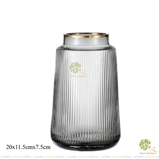 Bình hoa thủy tinh Light luxury - Bình trang trí - Bình Decor