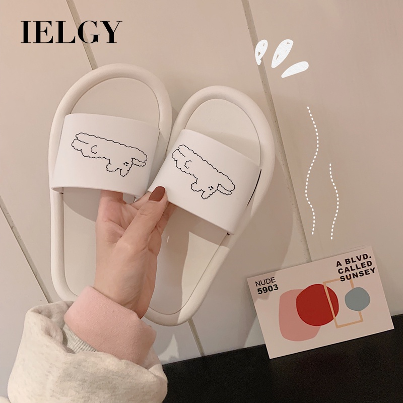 IELGY Sandal Đế Dày Phong Cách Nhật Bản Dễ Thương Cho Nữ