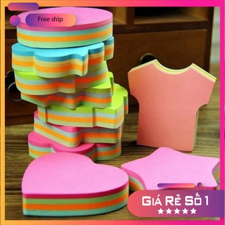 Giấy Nhớ 80 tờ  Giấy Note Giấy Ghi Nhớ Màu Sắc Hình Cute Dễ Thương Cho Học Sinh Sinh Viên Văn phòng phukienvppbinhduong