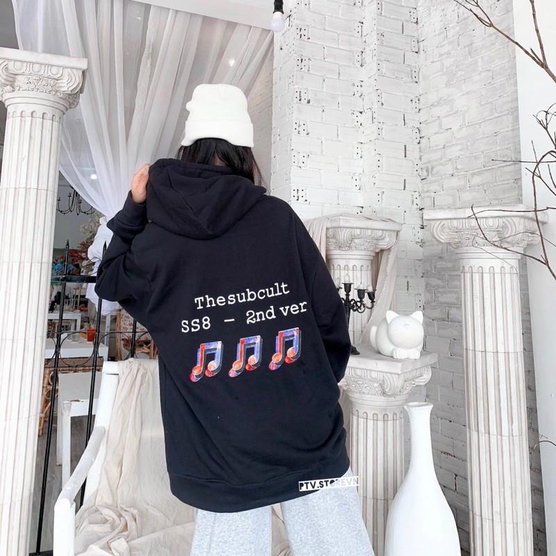 Áo Hoodie Nỉ Ulzzang Music Form Rộng The Subcult | BigBuy360 - bigbuy360.vn