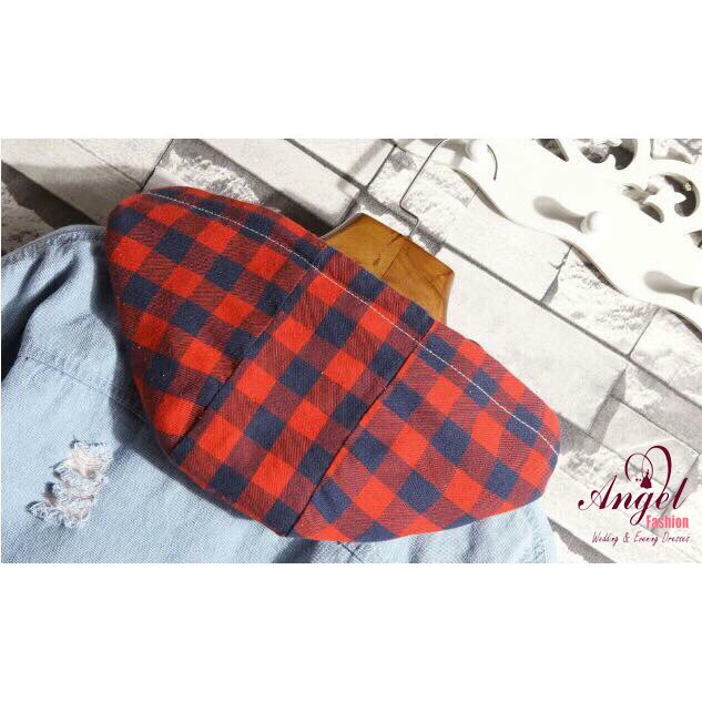 [Freeship] Áo khoác jean nam nữ thời trang Noble cao cấp caro BTS95 ( có ảnh thật )