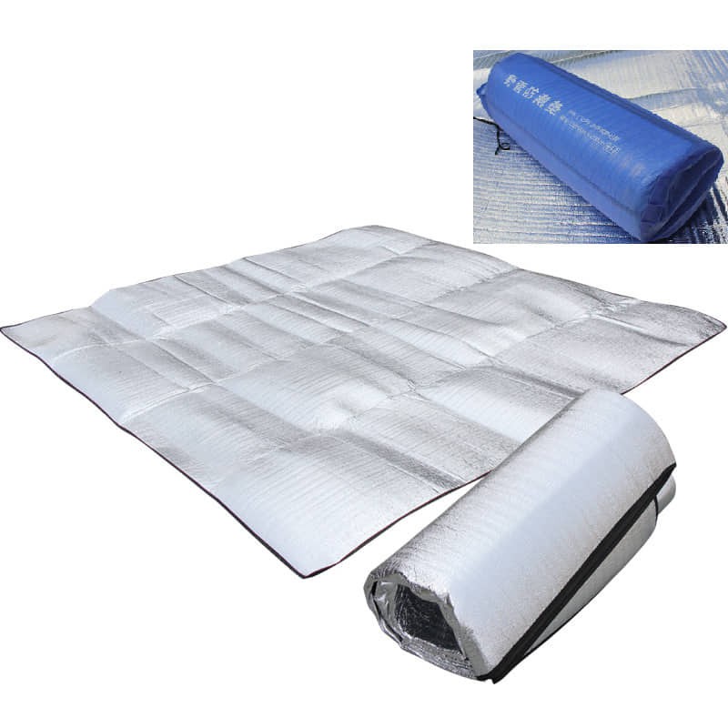 Tấm trải lều phủ bạc cách nhiệt 2 x 1.5m / 2 x 2m / 2 x 2.5m / 2 x 3m