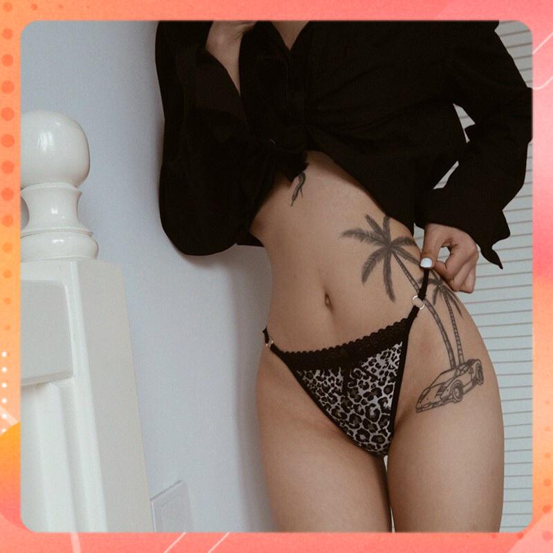 Quần lót da beo- da báo dây sườn sexy quyến rũ gợi cảm HC016 | BigBuy360 - bigbuy360.vn