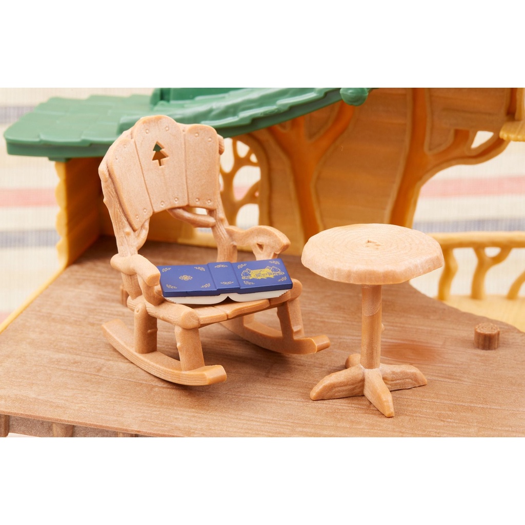 Đồ Chơi Sylvanian Families Bộ Nội Thất Ngôi Nhà Gỗ Log Furniture Set