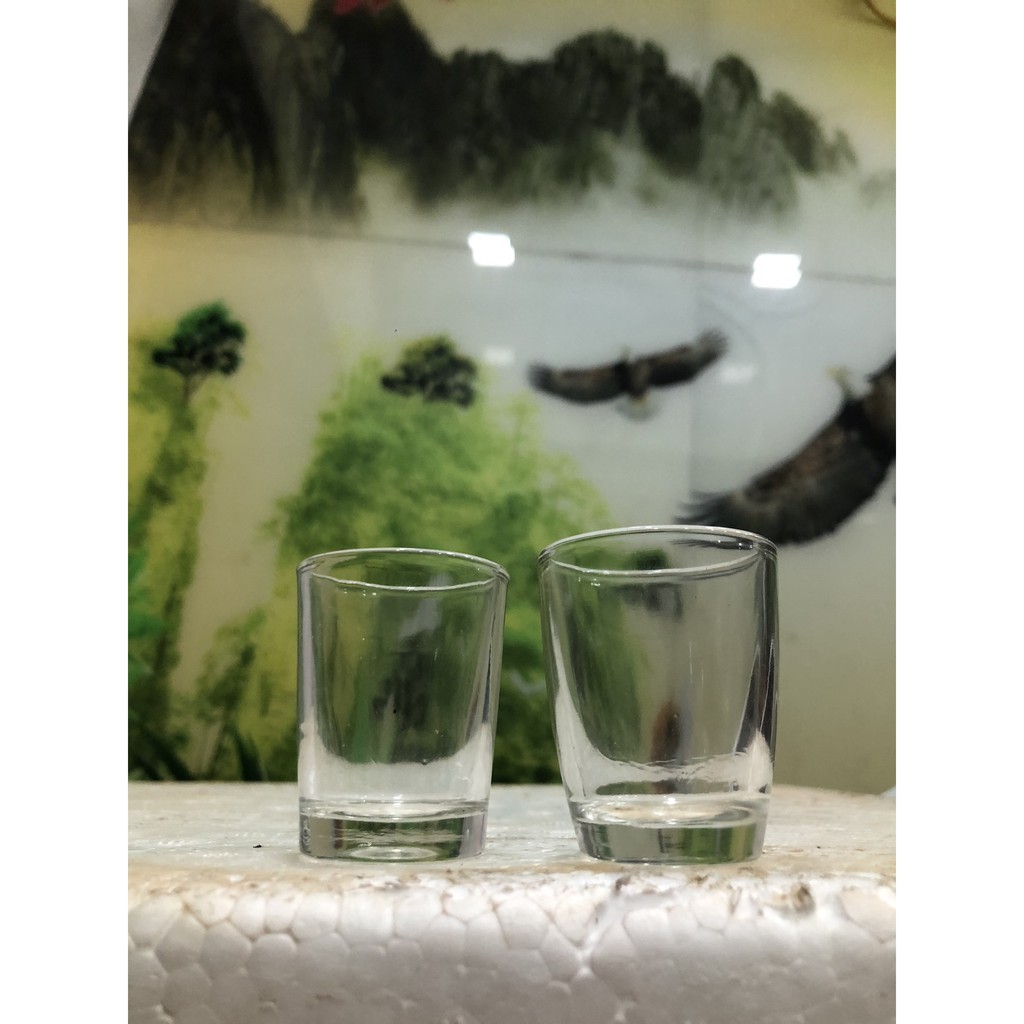 Bộ 12 Ly Cốc Thủy Tinh Uống Rượu 33ML | BigBuy360 - bigbuy360.vn