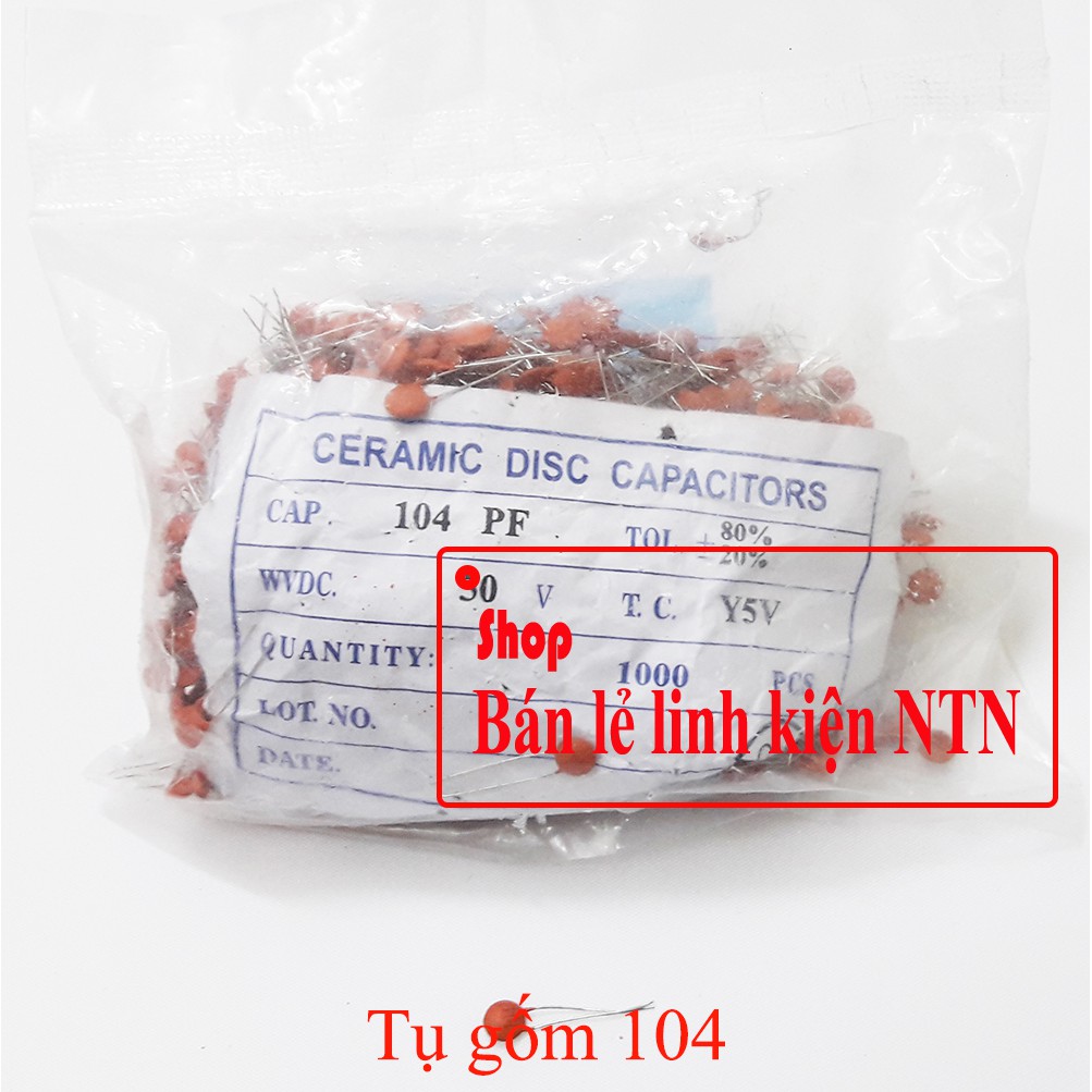 Tụ gốm 0.1uF (104)