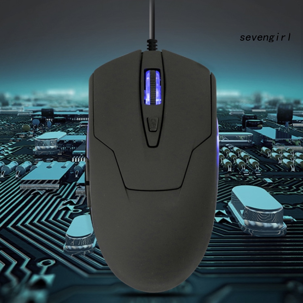 Chuột Chơi Game Có Dây Sev-6 Nút Bấm Chuyên Nghiệp | BigBuy360 - bigbuy360.vn