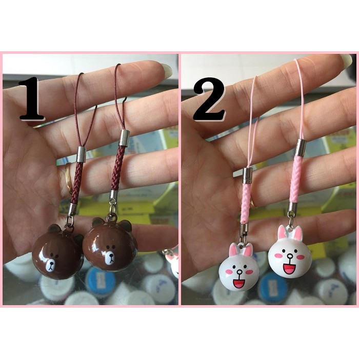 Móc điện thoại chuông hoạt hình