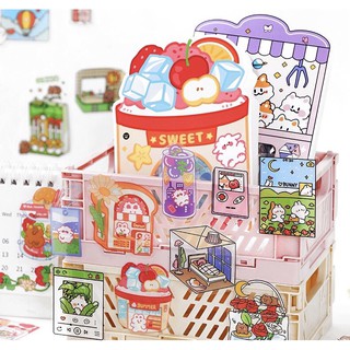 Set 40 sticker không trùng hình siêu cute