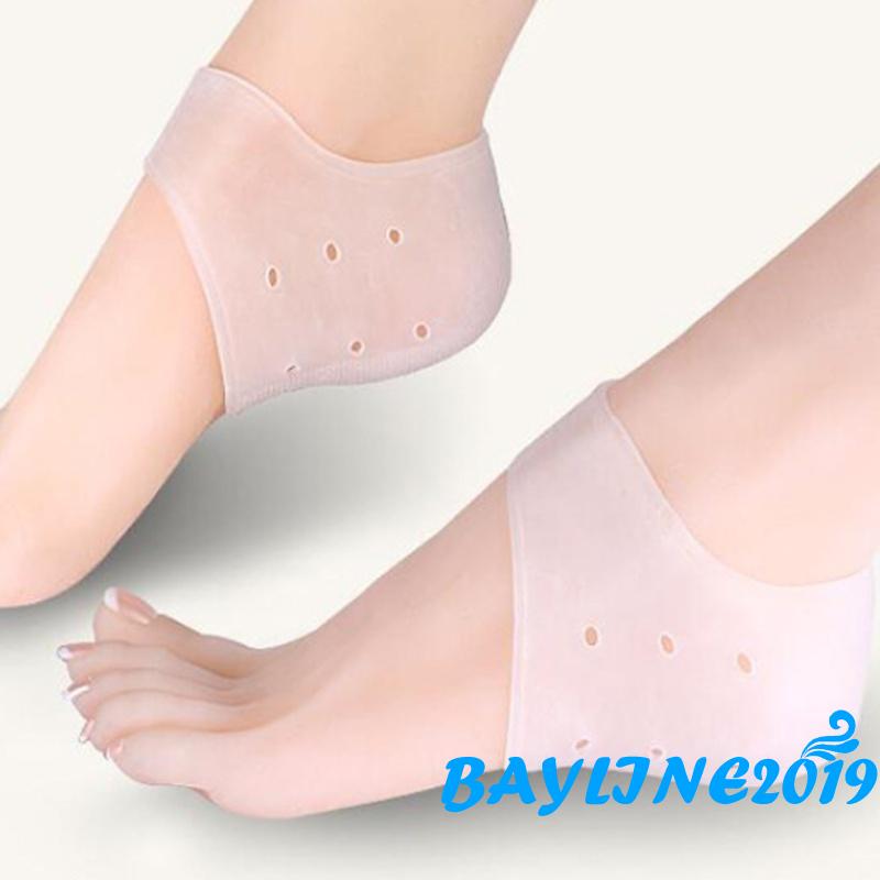 Vớ silicon bảo vệ gót chân dưỡng da chân hiệu quả tiện lợi