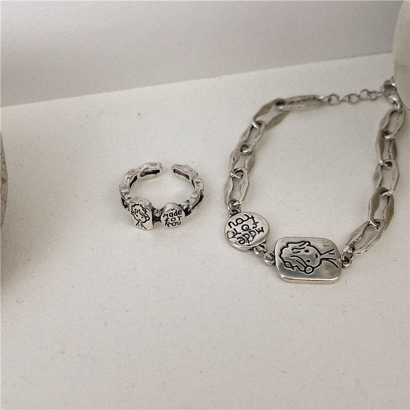 Vòng tay mặt hình bé trai phong cách mori 22408