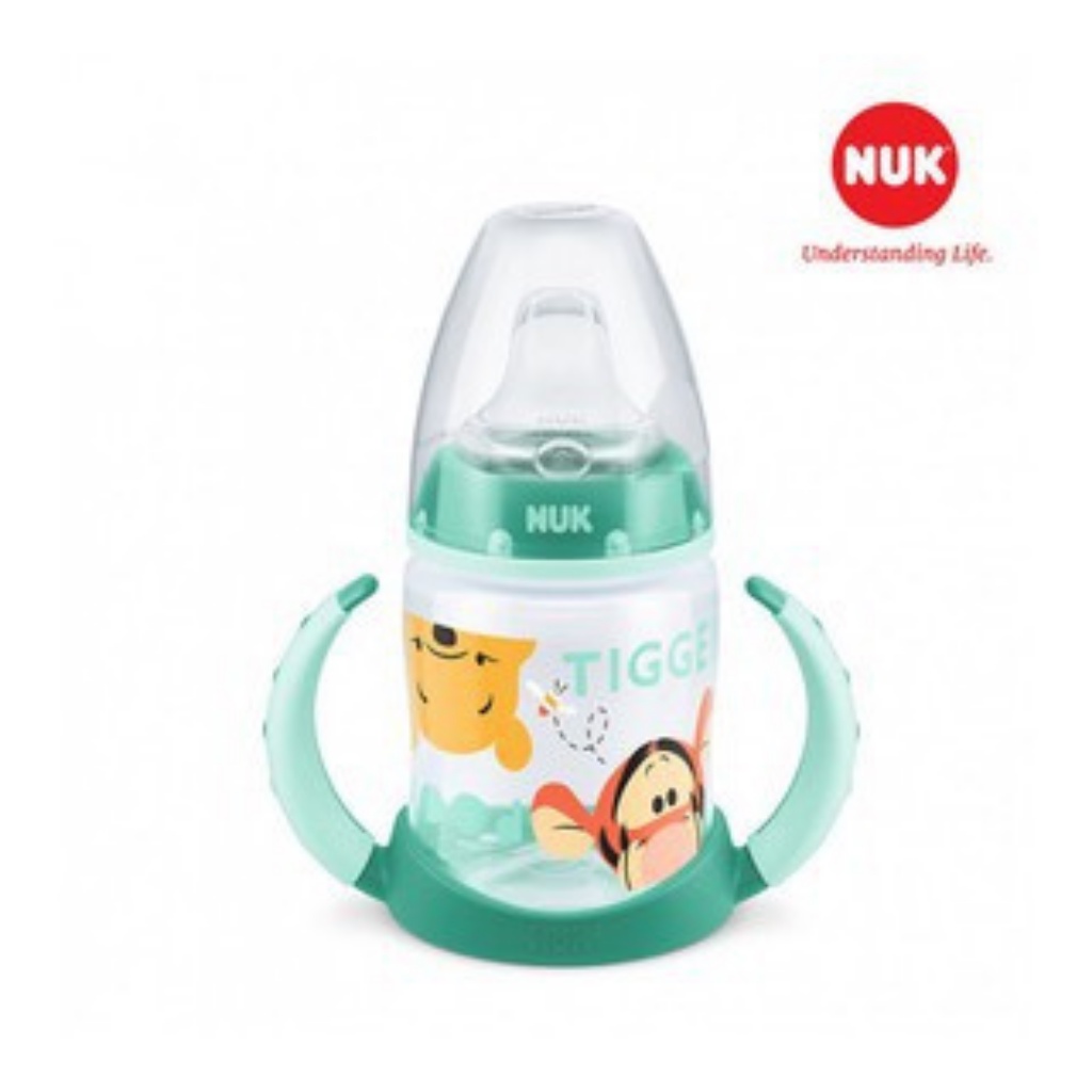 Bình Tập Uống Cho Bé NUK Disney Chất Liệu Nhựa PP, TPE Và Silicon Y Tế Mềm Nhẹ, An Toàn 150ml NU11733