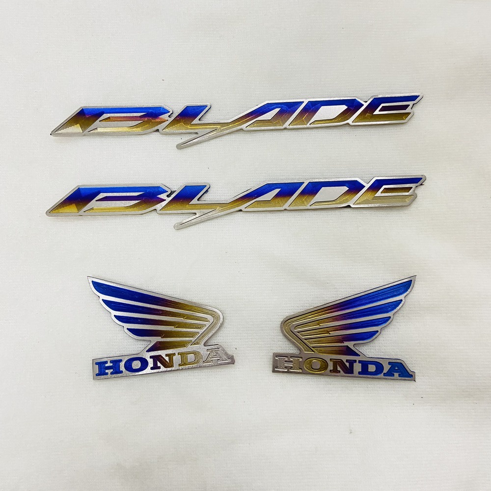 BỘ SƯU TẬP TEM TITAN CHỮ TÊN XE WINNER, WAVE, WAVE RSX, VARIO 150, FUTURE, FUTURE 125, WINNER X VÀ CẶP CÁNH CHIM TITAN