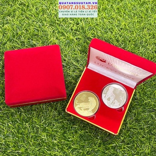 Tiền Xu Con Hổ (Cọp) mạ Vàng, mạ Bạc ÚC - Xu Con Hổ (Cọp)