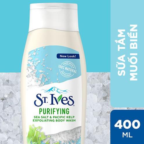 Sữa tắm dưỡng da St.Ives Yến Mạch và Bơ Soothing Oatmeal & Shea Butter 400ml | BigBuy360 - bigbuy360.vn