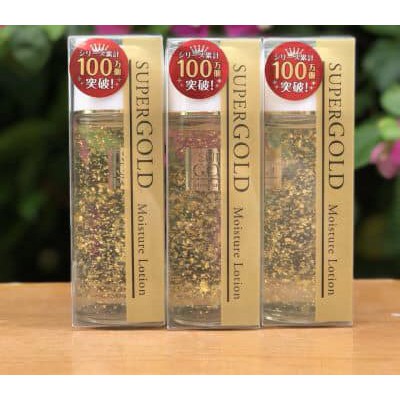 Nước hoa hồng và kem đêm tinh chất lá vàng Super Gold Moisture Lotion 120ml