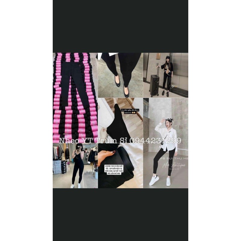 Quần legging cuộn tím ( dài ) dành cho nữ