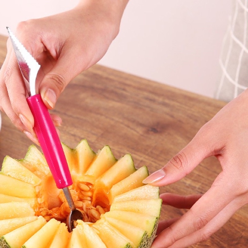 Dụng cụ gọt tỉa tạo hình hoa quả, rau củ 2 đầu