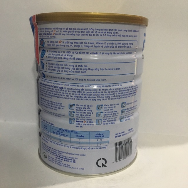 Sữa Similac 1 newborn HMO lon 900g