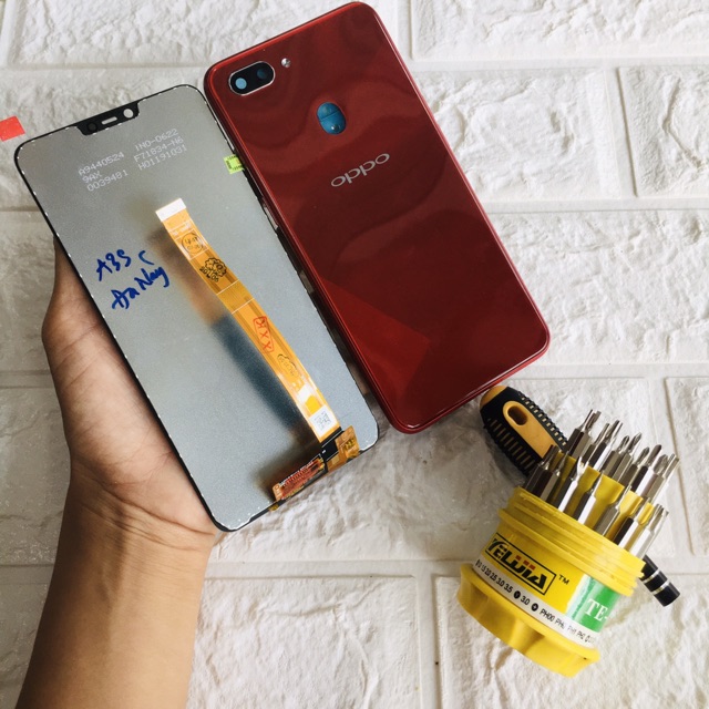 Combo Bộ Vỏ Sườn + Màn Hình Oppo Realme 2 Zin Hàng Cao Cấp (Tặng bộ vít)