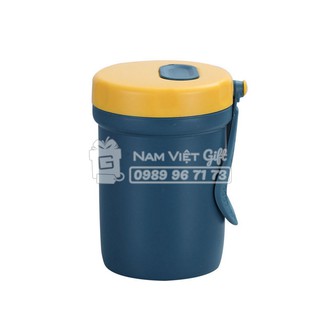 Hộp Cơm Giữ Nhiệt 2 Lớp 2 Ngăn INOX304 Màu Sắc Hiện Đại Cá Tính