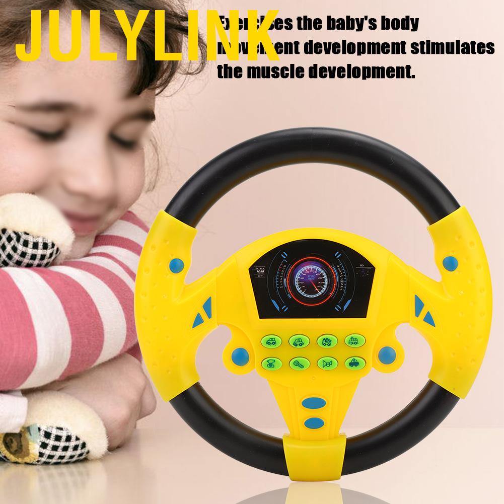 Đồ chơi vô lăng xe hơi có nhạc ngộ nghĩnh xinh xắn cho bé