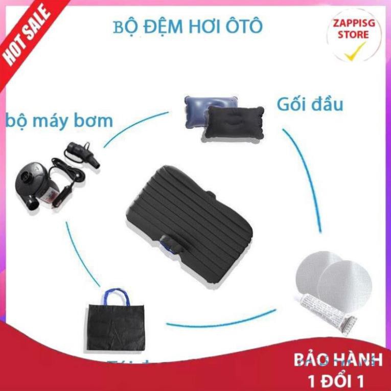 Sale Sale Đệm Hơi Ô Tô Chân Đế Rời Tiện Dụng – Có Kèm Bộ Bơm Cắm Điện Tẩu 12V | BigBuy360 - bigbuy360.vn