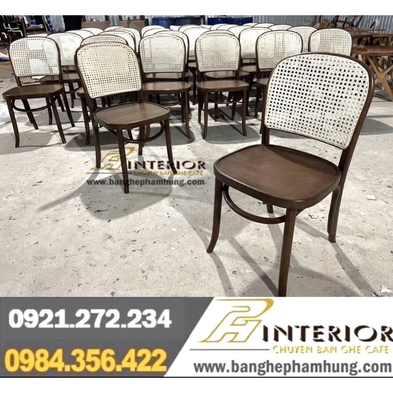 Ghế Thonet 18- Ghế Ăn Cho Gia Đình, Nhà Hàng, Quán Ăn