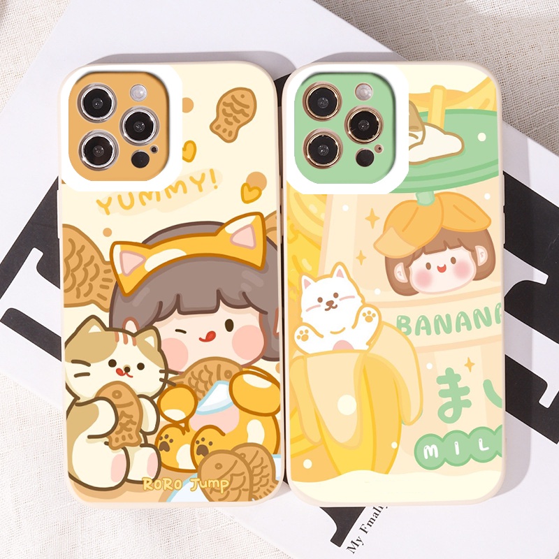 Ốp lưng iphone Yummy Banana siêu đáng yêu chống sốc ốp iphone 12promax/11pro/13pro/promax/6/6s/7/8/se2020/x/xr/xs/xsmax