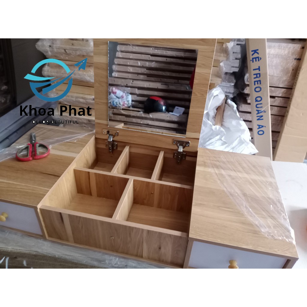 BÀN TRANG ĐIỂM KÈM GƯƠNG CAO CẤP -cs3