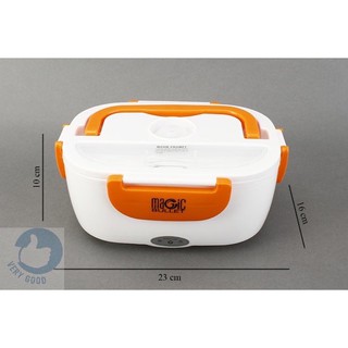 Hộp ủ cơm hâm nóng thức ăn magic lõi inox
