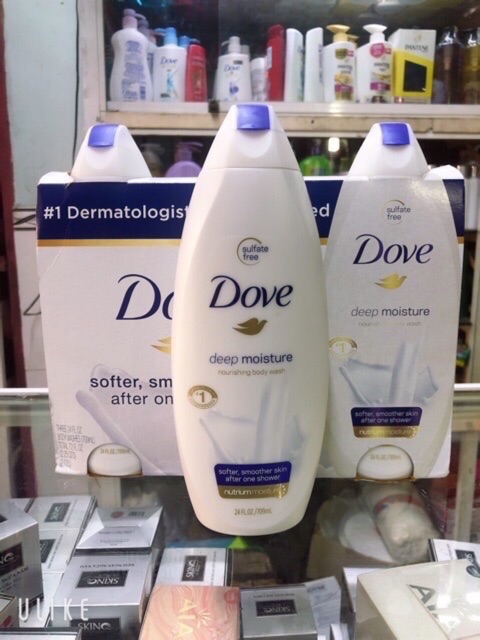 Sữa tắm dưỡng ẩm Dove Deep Moisture - Mỹ ( 709ml )