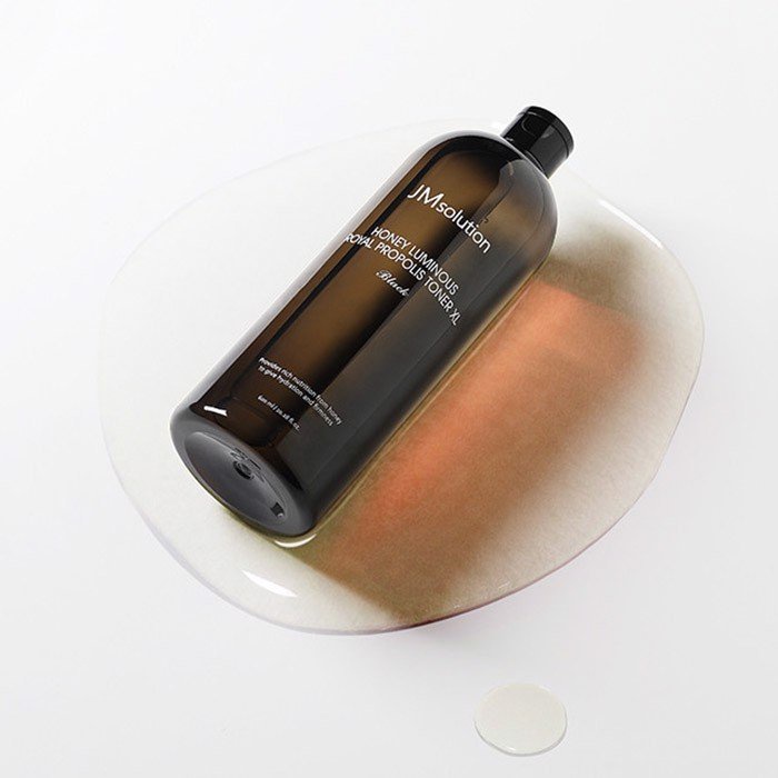 Jmsolution Nước hoa hồng Honey Luminous Royal Propolis Toner XL Black 600ml