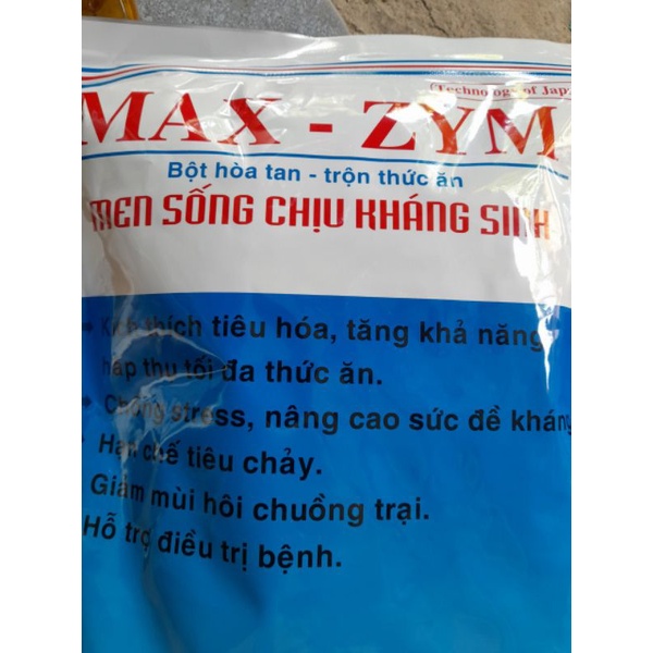 Men tiêu hoá men sống chịu khag sinh tiêu hoá tốt thức ăn khoẻ mạnh chóng lơn gà vịt ngan chó mèo chim dê thỏ, cút