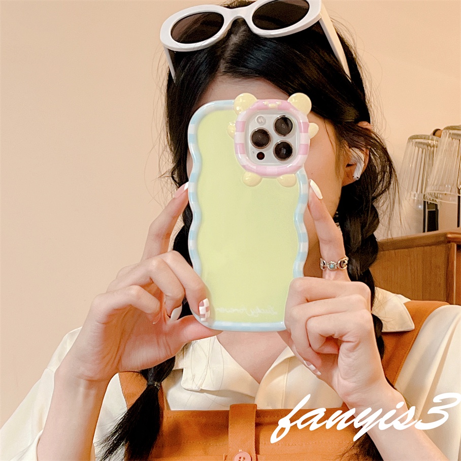 Ốp Điện Thoại TPU Mềm Viền Lượn Sóng Bảo Vệ Camera Cho iPhone 13 12 11 Pro Max XR