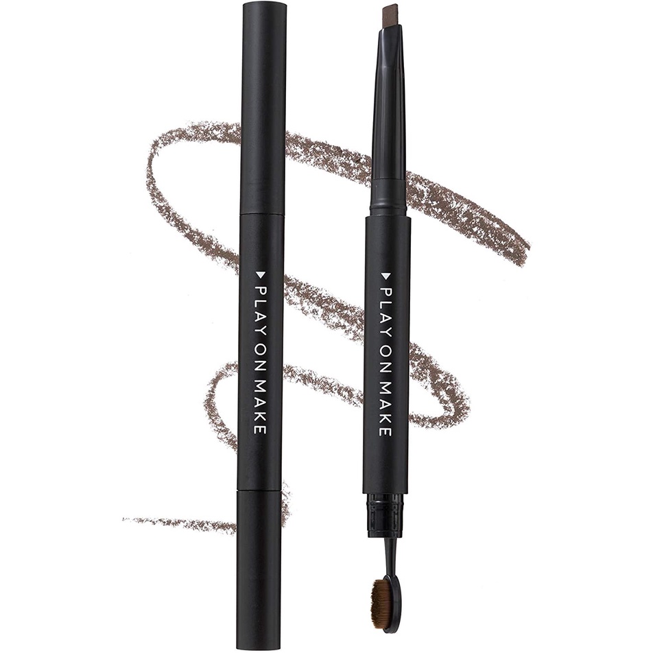 (HÀNG CHÍNH HÃNG) Chì kẻ mắt Playonmake PM-0039 (Nâu Xám,Nâu Tự Nhiên, Nâu Nhạt)