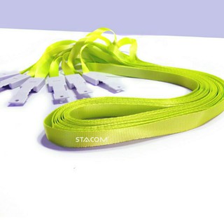 dây đeo thẻ stacom dây lụa cao cấp
