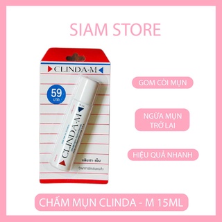 Chấm giảm mụn clinda-m thái lan 15ml