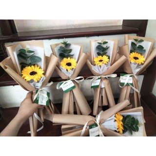 [CỰC ĐẸP] Bó hướng dương sáp thơm 1 bông tại Hà Nội