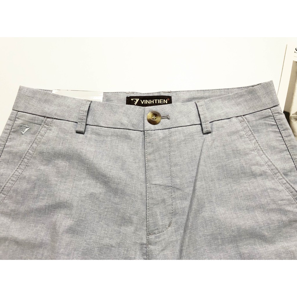 Quần Short Nam Vĩnh Tiến Dáng Tailor Fit 345 - B177